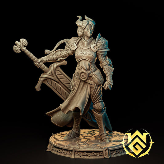 Duskgate Champion | TTRPG D&D Miniature | The Witchguild