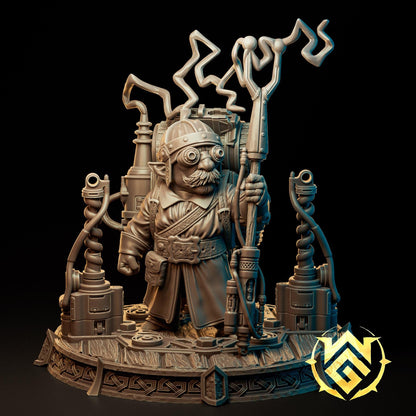 The Electromancer | TTRPG D&D Miniature | The Witchguild