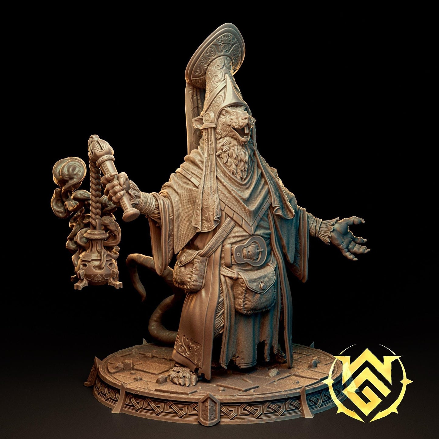 The Bishop of Rats | TTRPG D&D Miniature | The Witchguild