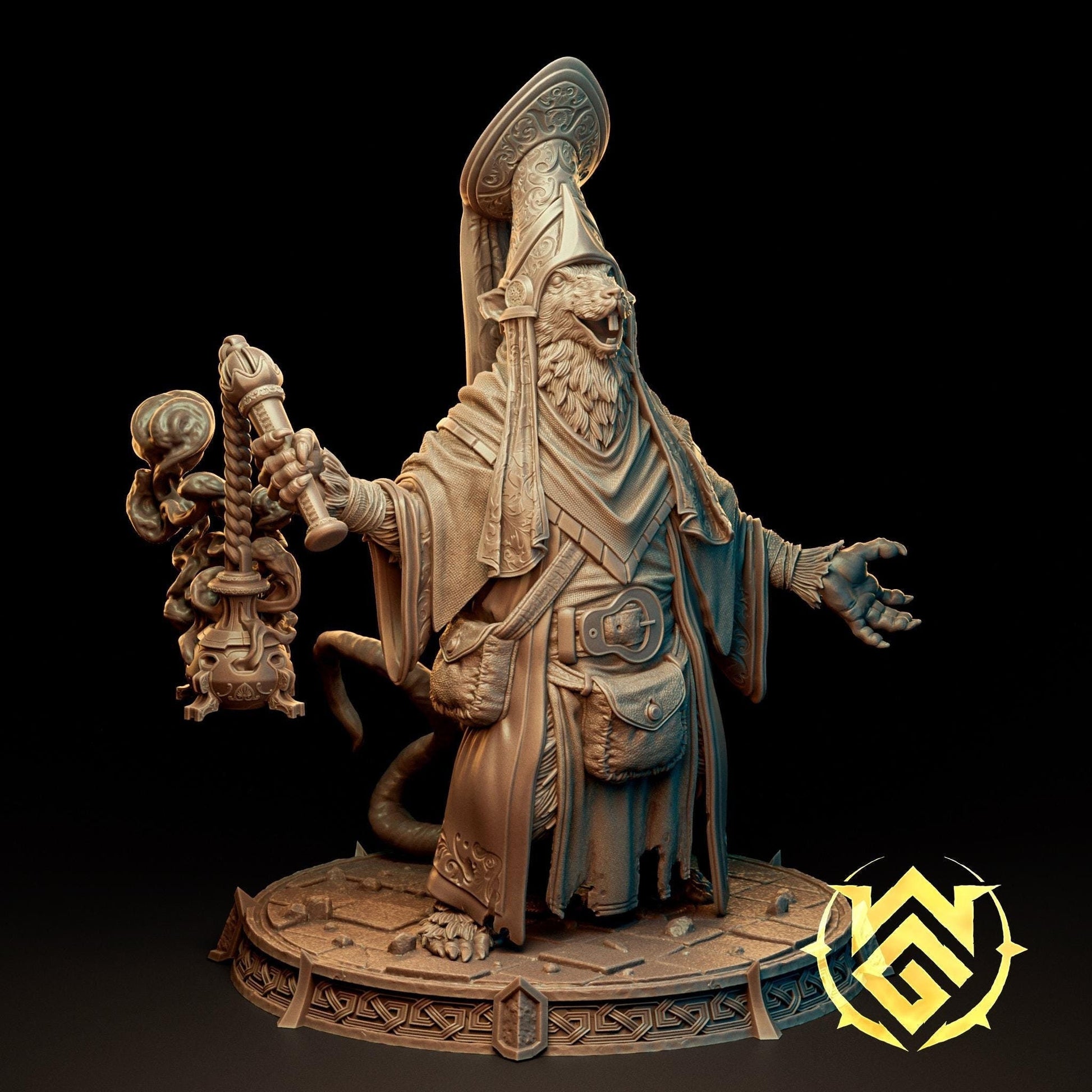 The Bishop of Rats | TTRPG D&D Miniature | The Witchguild