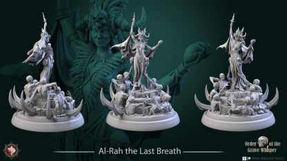 Al-Rah, the Last Breath | TABLETOP SCALE | TTRPG Miniature | White Werewolf Tavern | Unpainted, Unplated Resin 8k