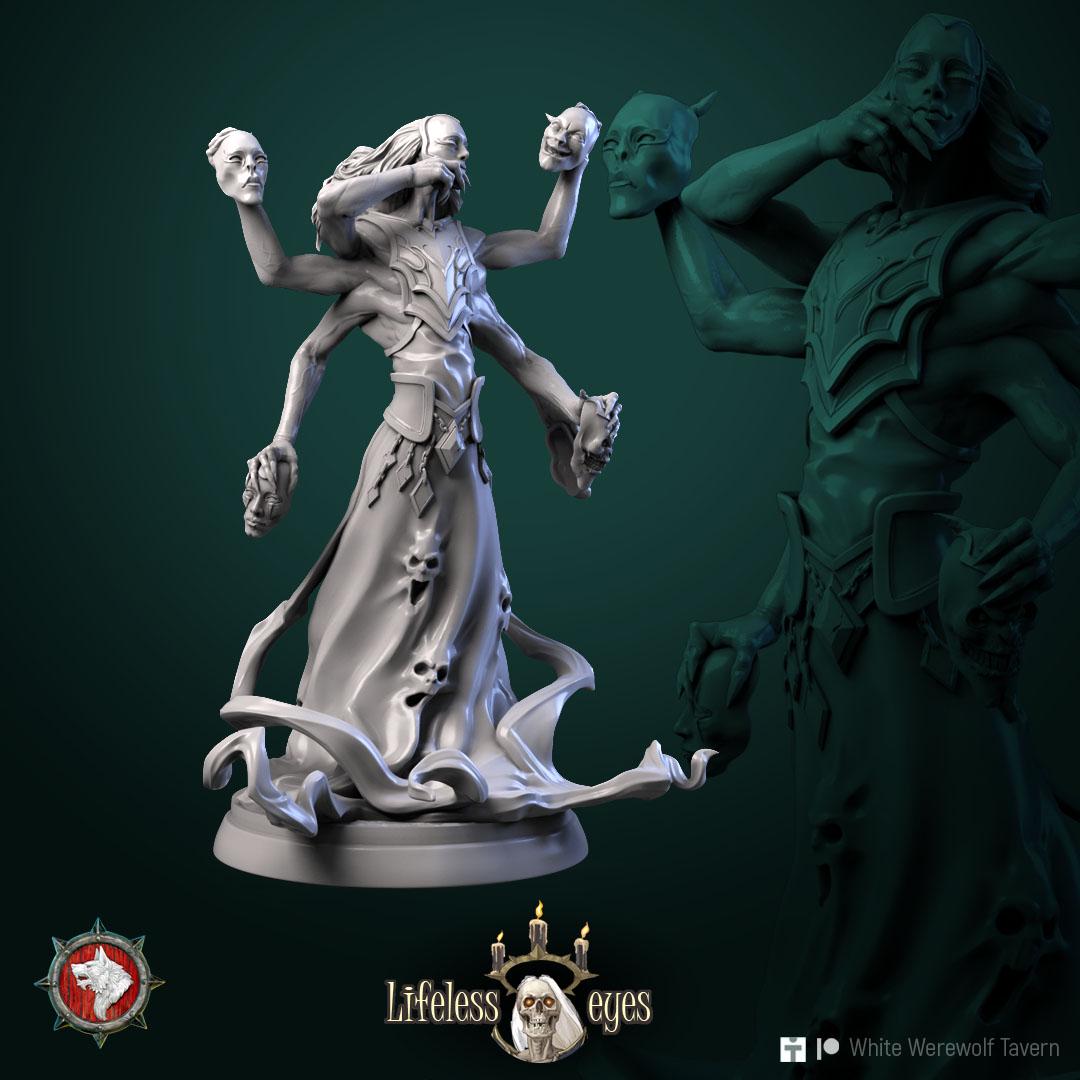 Banshees | TABLETOP SCALE | TTRPG Miniature | White Werewolf Tavern | Unpainted, Unplated Resin 8k