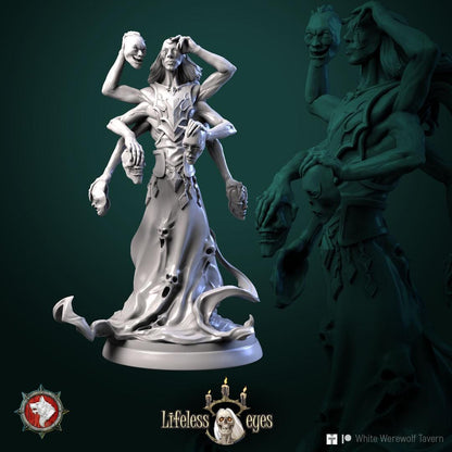 Banshees | TABLETOP SCALE | TTRPG Miniature | White Werewolf Tavern | Unpainted, Unplated Resin 8k