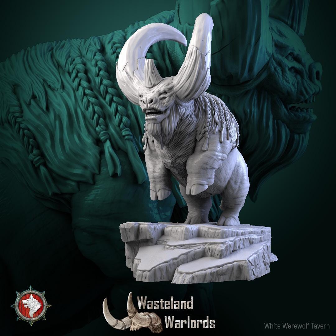 Buflon Barbarians | TABLETOP SCALE | D&D TTRPG Miniature | White Werewolf Tavern