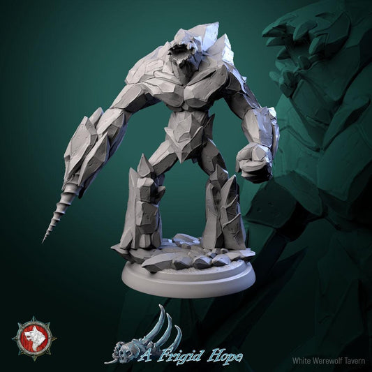 Crysalith Guardians | TABLETOP SCALE | TTRPG Miniature | White Werewolf Tavern | Unpainted, Unplated Resin 8k