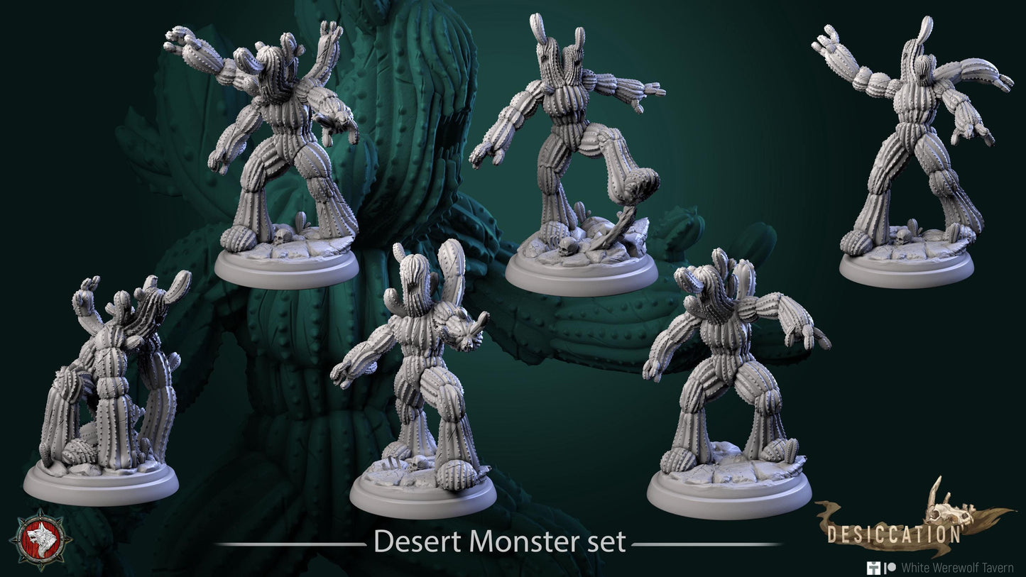 Desert Monsters | TABLETOP SCALE | TTRPG Miniature | White Werewolf Tavern