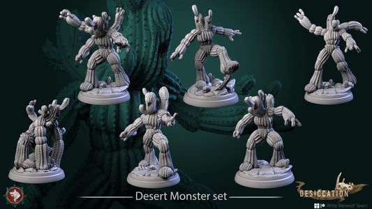 Desert Monsters | TABLETOP SCALE | TTRPG Miniature | White Werewolf Tavern
