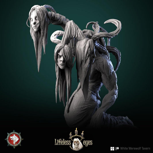 Doom Weaver, Undead Monster | TABLETOP SCALE | TTRPG Miniature | White Werewolf Tavern