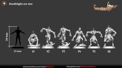 Dust Blights | TABLETOP SCALE | TTRPG Miniature | White Werewolf Tavern