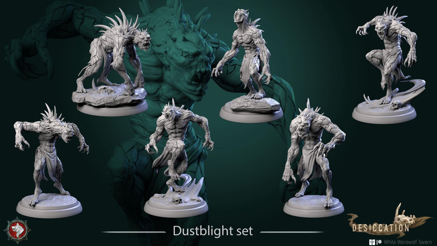 Dust Blights | TABLETOP SCALE | TTRPG Miniature | White Werewolf Tavern