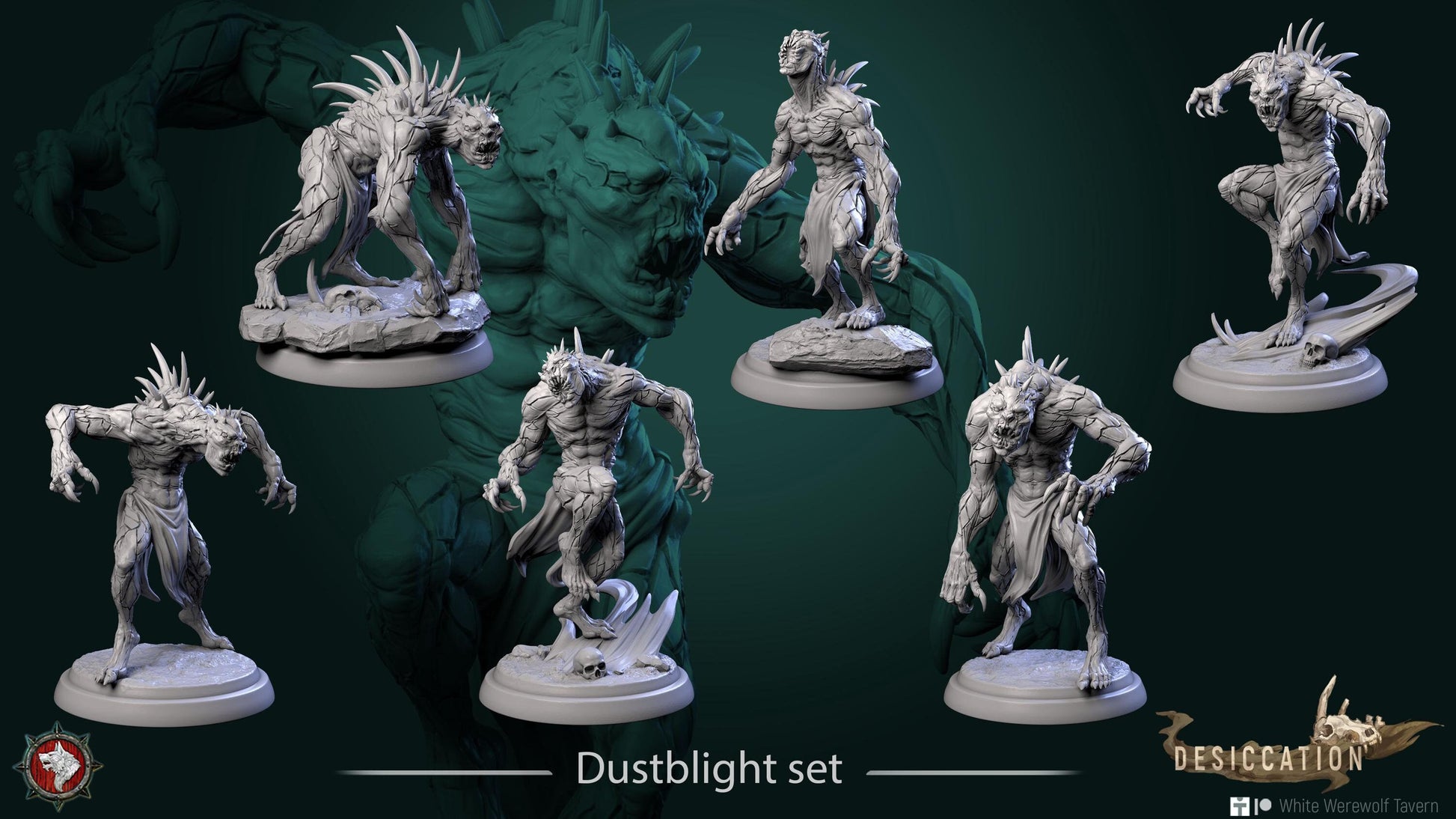 Dust Blights | TABLETOP SCALE | TTRPG Miniature | White Werewolf Tavern
