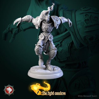 Elemental Armors | TABLETOP SCALE | TTRPG Miniature | White Werewolf Tavern