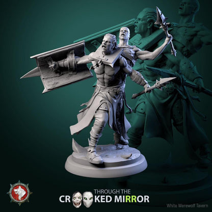 Fleshbound Sentinels | TABLETOP SCALE | TTRPG D&D Miniature | White Werewolf Tavern