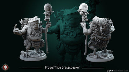 Froggl Tribe | TABLETOP SCALE | TTRPG Miniature | White Werewolf Tavern