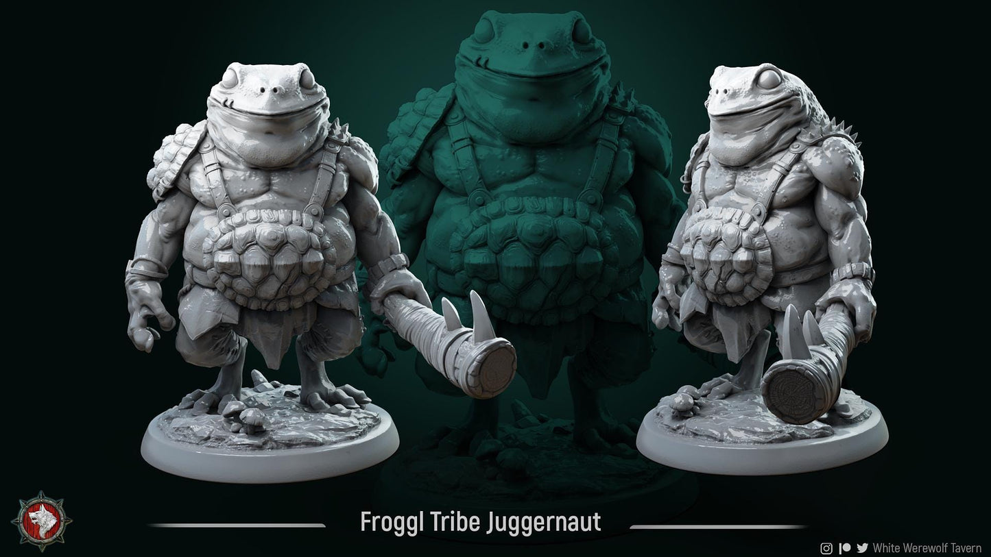 Froggl Tribe | TABLETOP SCALE | TTRPG Miniature | White Werewolf Tavern