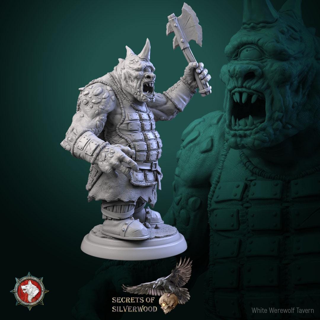 Gants | TABLETOP SCALE | TTRPG D&D Miniature | White Werewolf Tavern