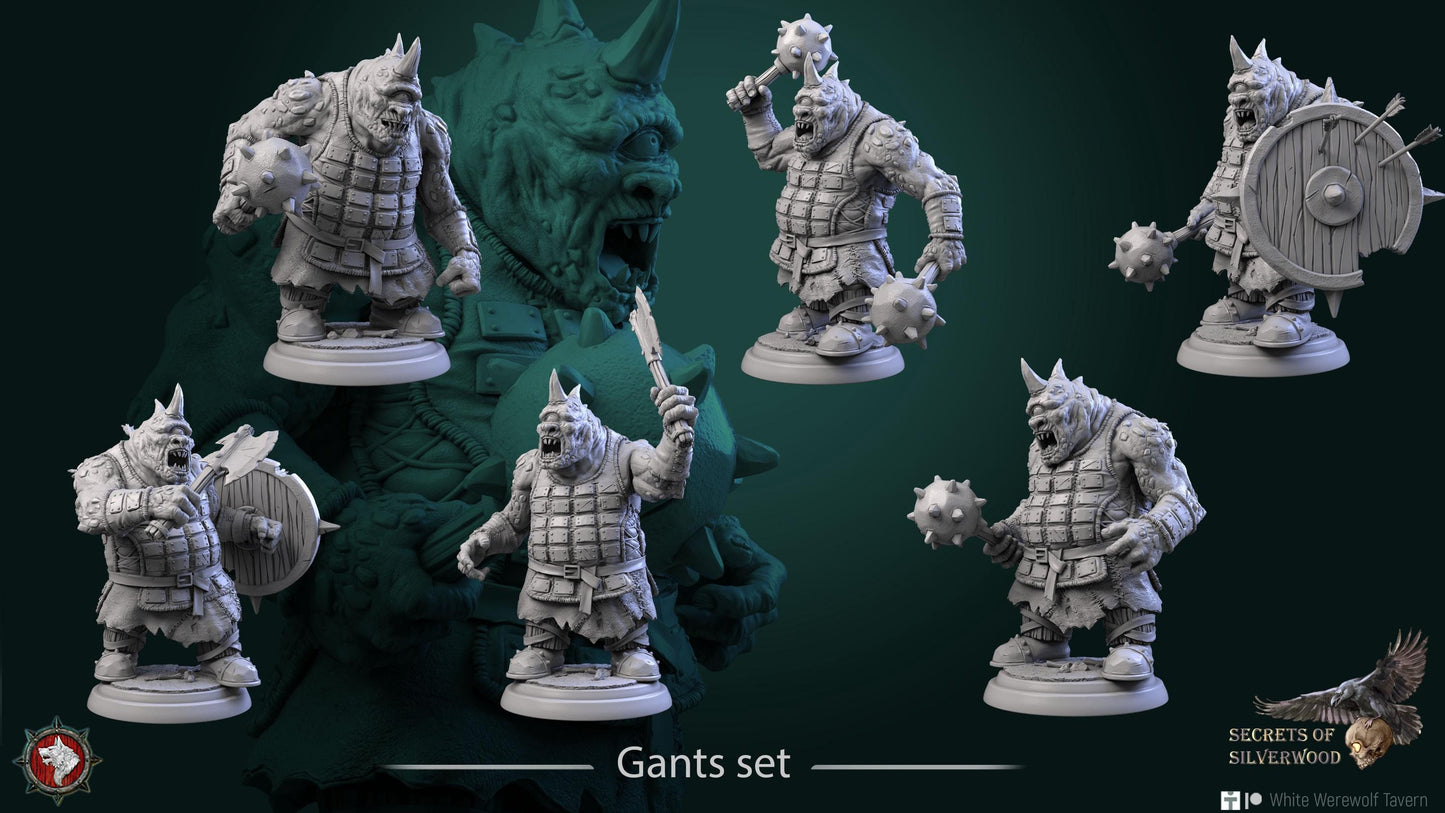 Gants | TABLETOP SCALE | TTRPG D&D Miniature | White Werewolf Tavern