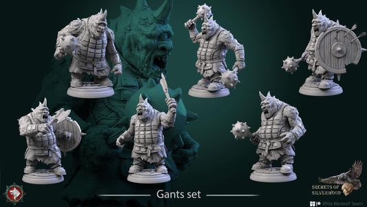 Gants | TABLETOP SCALE | TTRPG D&D Miniature | White Werewolf Tavern
