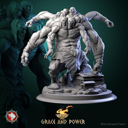 Hecatoncheires | TABLETOP SCALE | TTRPG D&D Miniature | White Werewolf Tavern