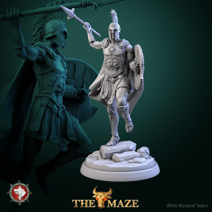 Hoplites | TABLETOP SCALE | TTRPG D&D Miniature | White Werewolf Tavern
