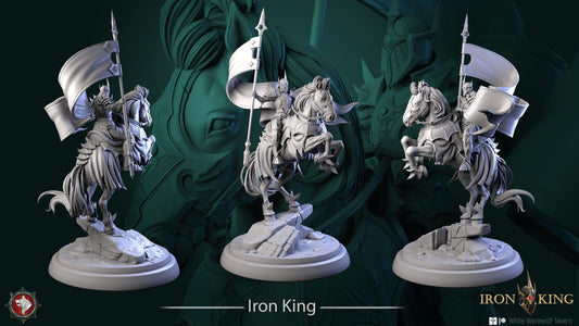 Iron King | TABLETOP SCALE | TTRPG D&D Miniature | White Werewolf Tavern
