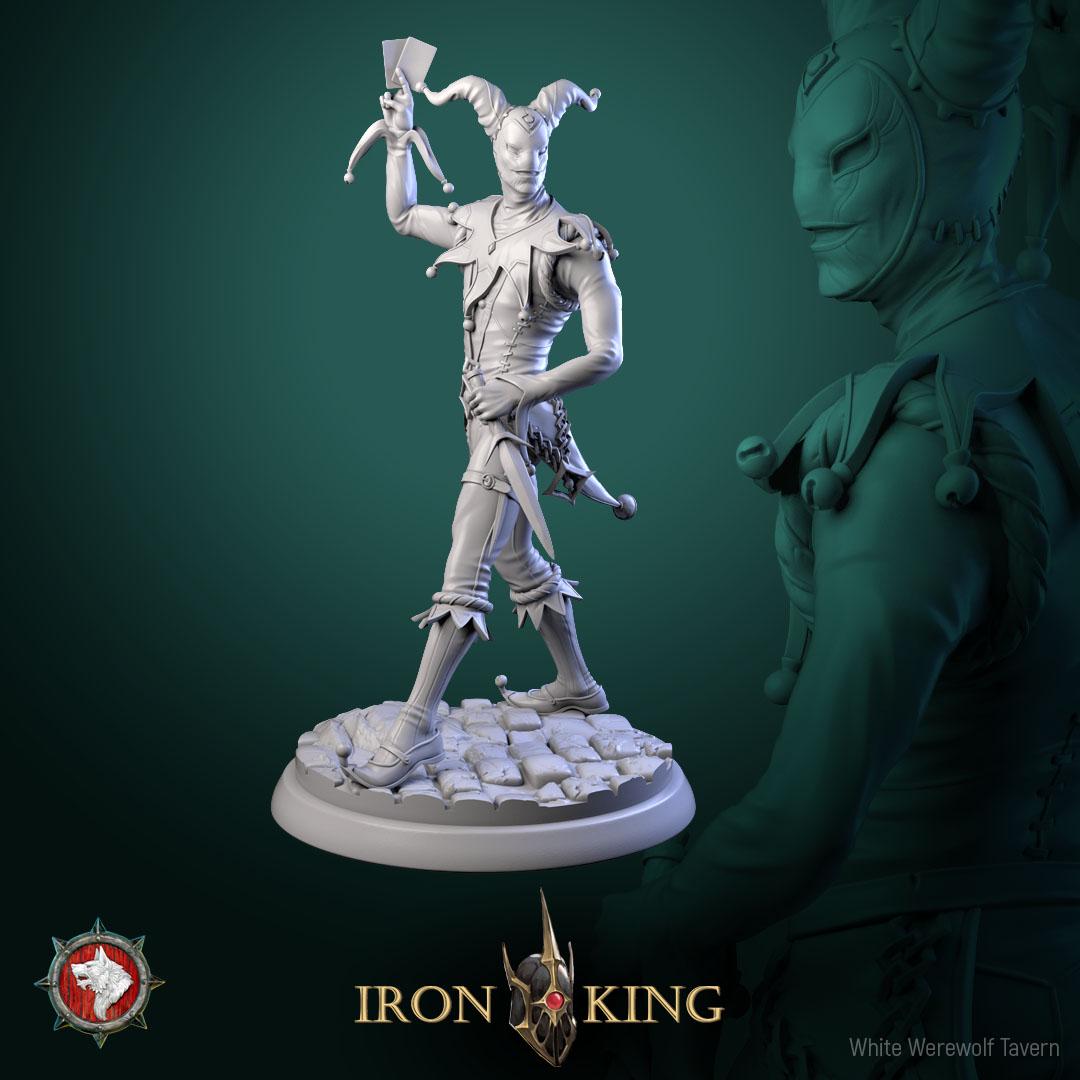 Jester Killers | TABLETOP SCALE | TTRPG D&D Miniature | White Werewolf Tavern