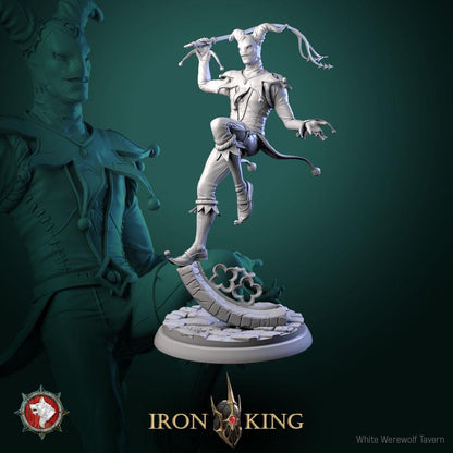 Jester Killers | TABLETOP SCALE | TTRPG D&D Miniature | White Werewolf Tavern