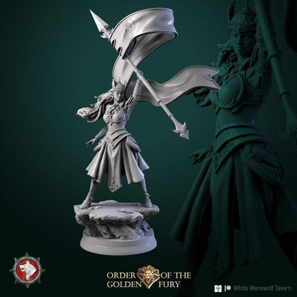 Katharina | TABLETOP SCALE | TTRPG D&D Miniature | White Werewolf Tavern