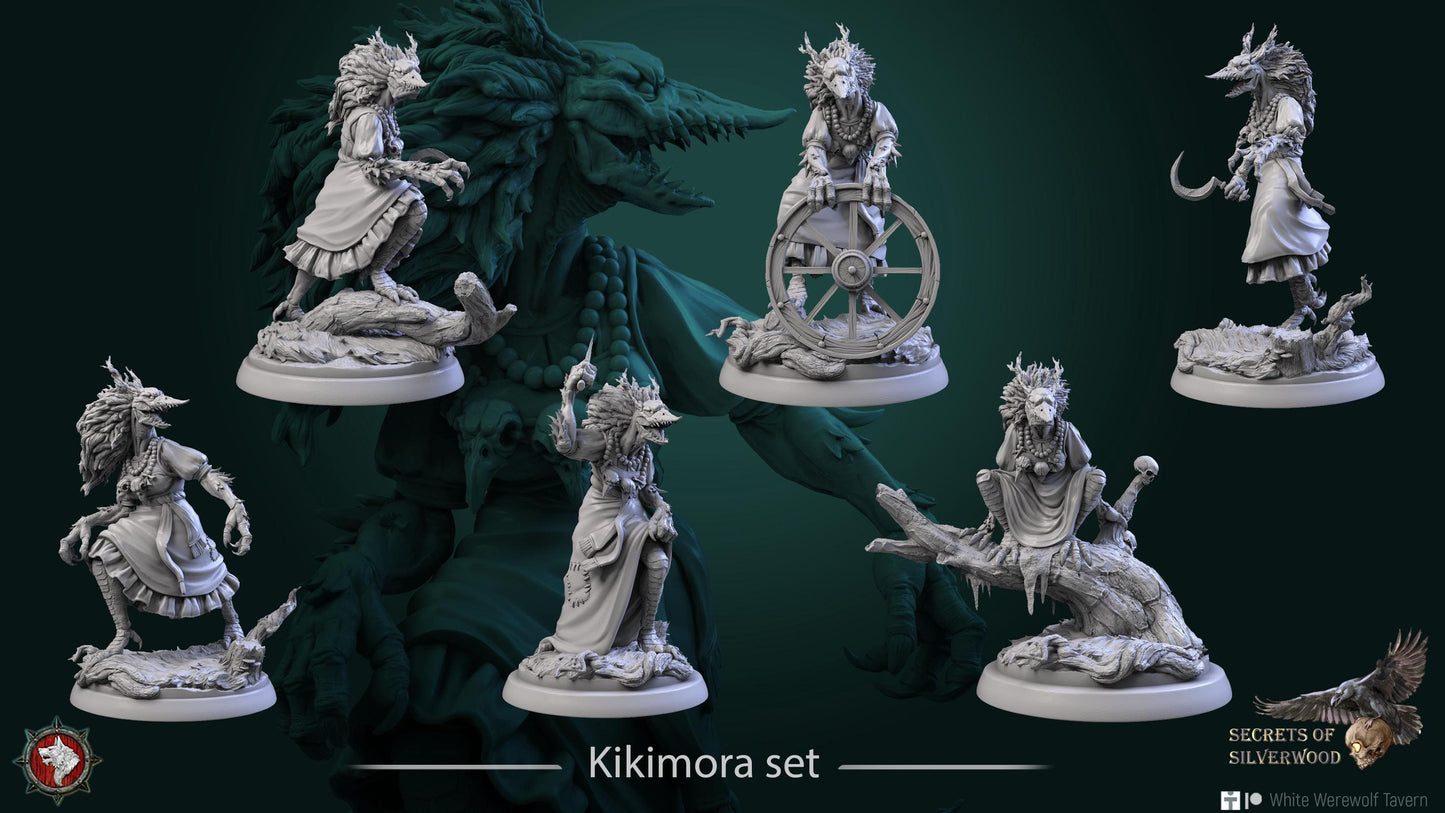 Kikimoras | TABLETOP SCALE | TTRPG D&D Miniature | White Werewolf Tavern