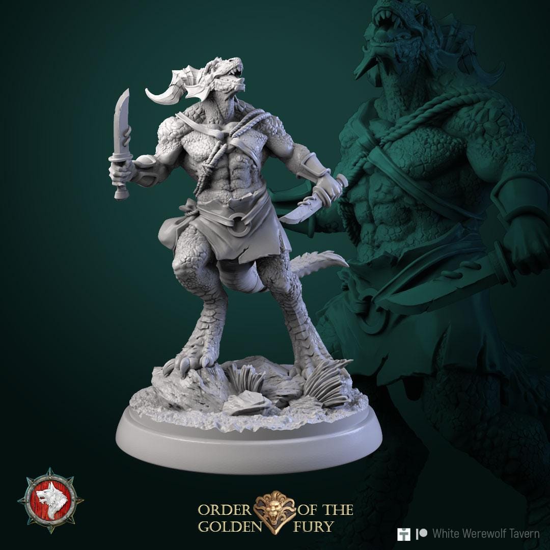 Kobolds | TABLETOP SCALE | TTRPG D&D Miniature | White Werewolf Tavern