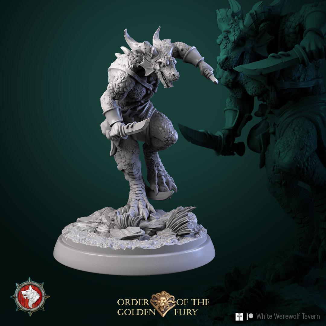 Kobolds | TABLETOP SCALE | TTRPG D&D Miniature | White Werewolf Tavern