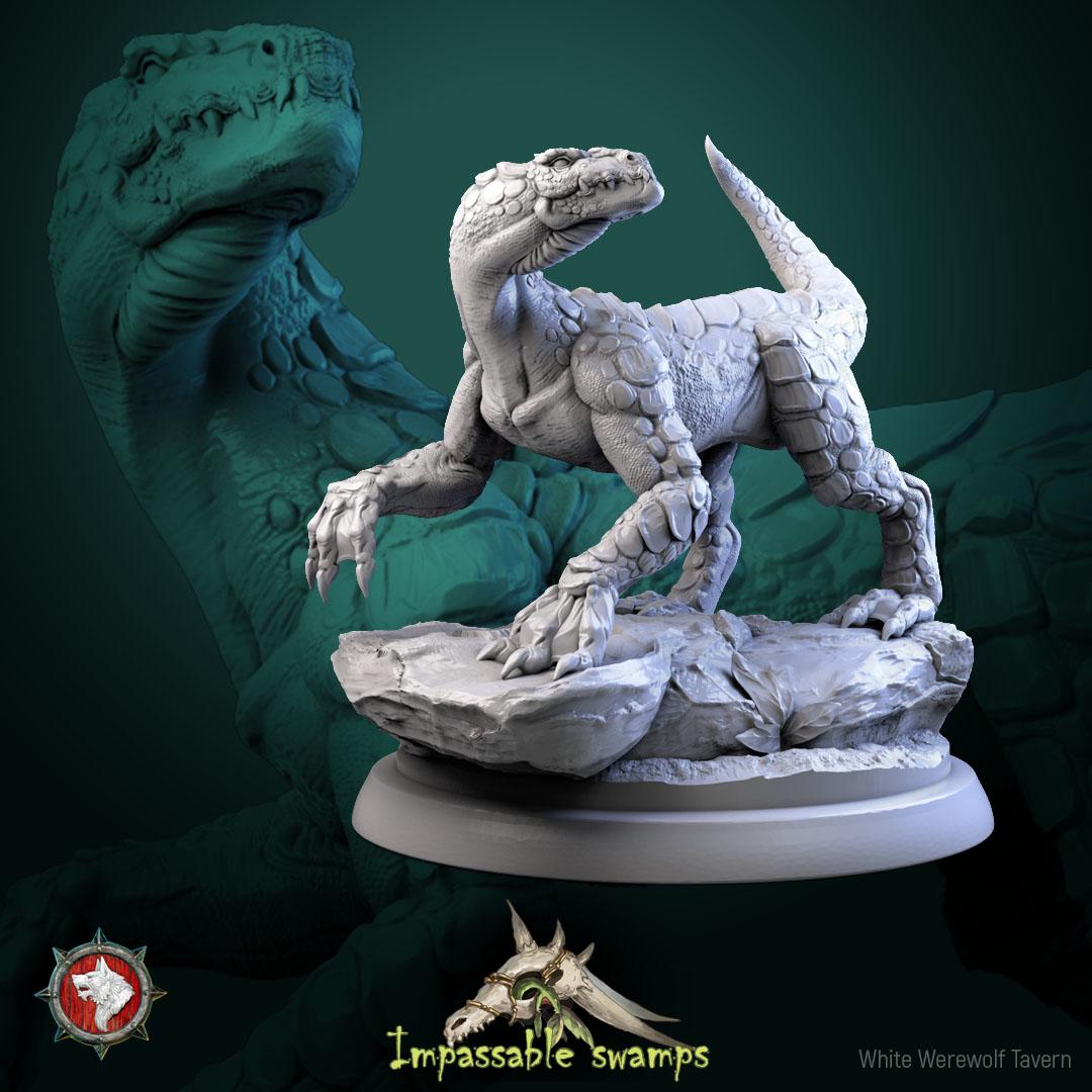 Lizards | TABLETOP SCALE | TTRPG D&D Miniature | White Werewolf Tavern