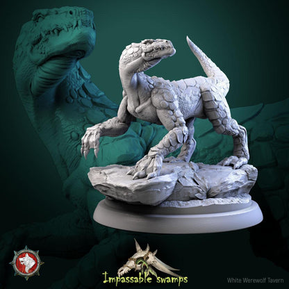 Lizards | TABLETOP SCALE | TTRPG D&D Miniature | White Werewolf Tavern