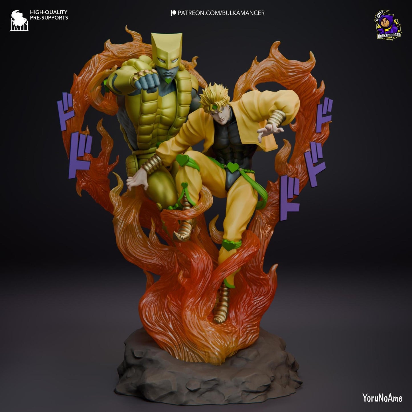 Bizarre Duo | Resin Garage Kit Sculpture Anime Video Game Fan Art Statue | Bulkamancer Sculpts