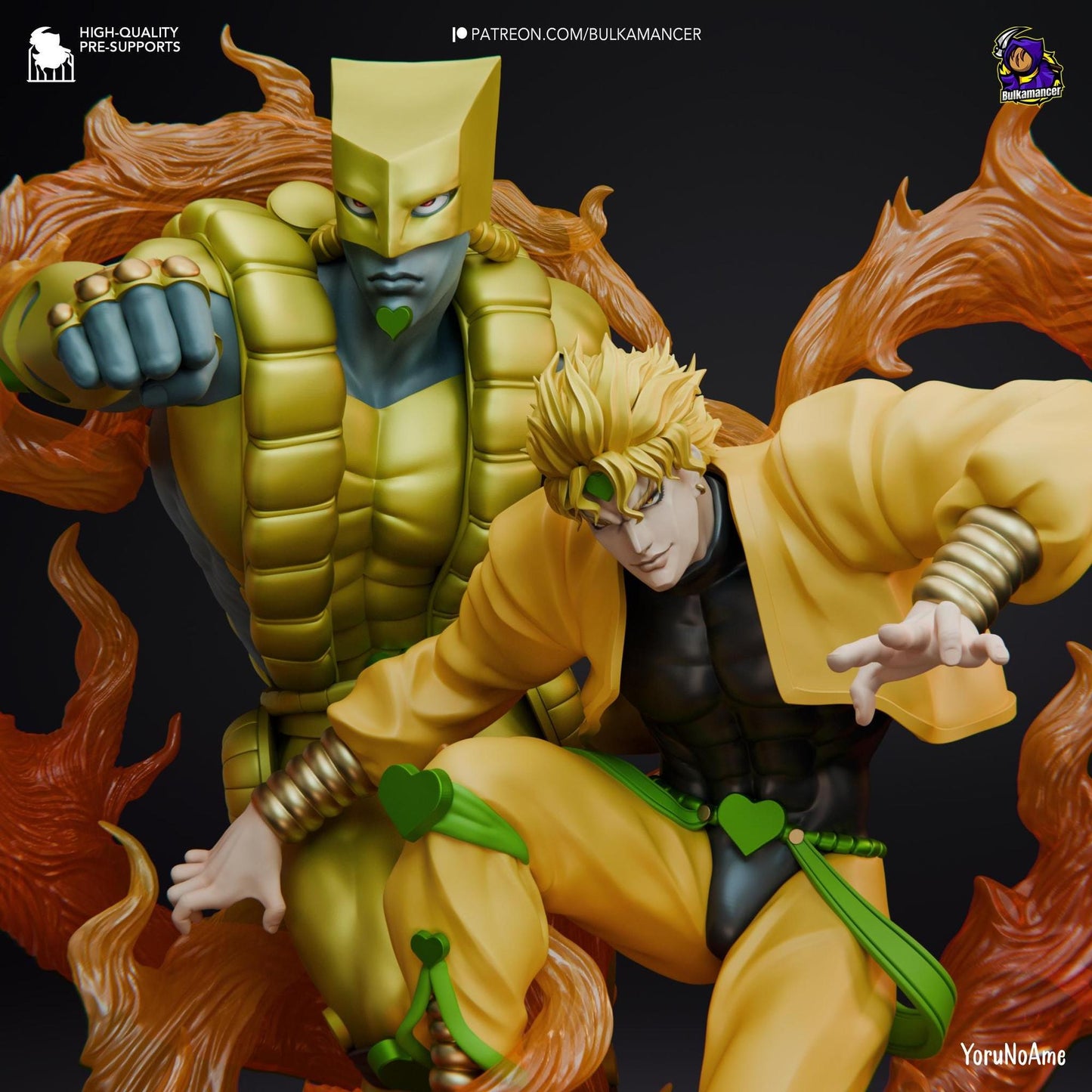 Bizarre Duo | Resin Garage Kit Sculpture Anime Video Game Fan Art Statue | Bulkamancer Sculpts