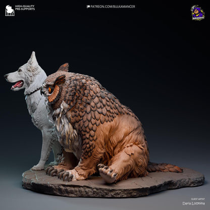 Couple of Camp Pets | Resin Garage Kit Sculpture Anime Video Game Fan Art Statue | Bulkamancer Sculpts