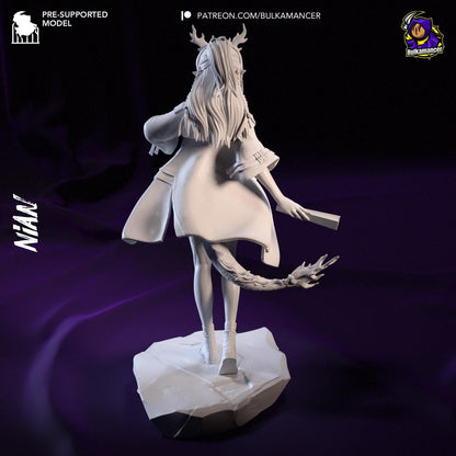 Carefree Blacksmith | Resin Garage Kit Sculpture Anime Video Game Fan Art Statue | Bulkamancer Sculpts