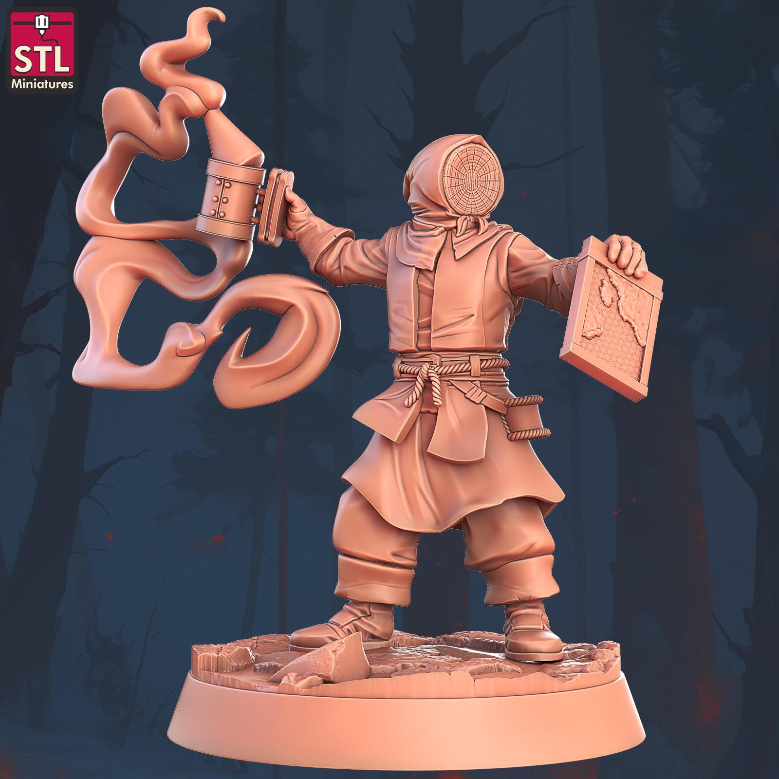 Beekeepers NPC Set | Tabletop Scale | D&D TTRPG Miniature | STL Miniatures