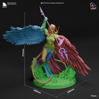 Celestial Purifier | Resin Garage Kit Sculpture Anime Video Game Fan Art Statue | Bulkamancer Sculpts