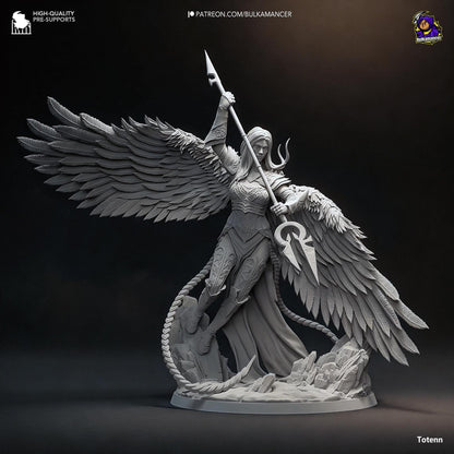 Celestial Purifier | Resin Garage Kit Sculpture Anime Video Game Fan Art Statue | Bulkamancer Sculpts