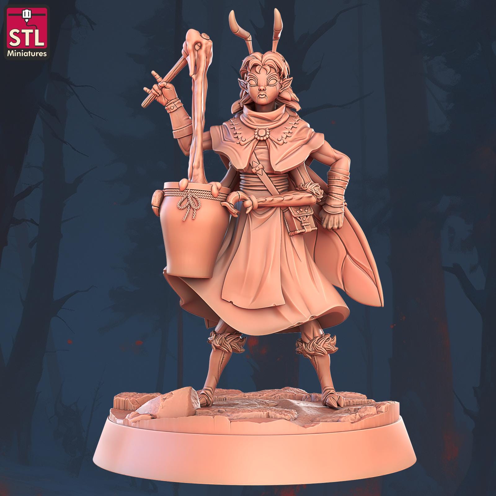 Beekeepers NPC Set | Tabletop Scale | D&D TTRPG Miniature | STL Miniatures