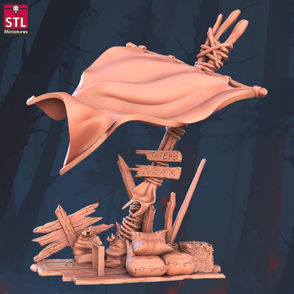 Beggars Guild NPC Set | Tabletop Scale | D&D TTRPG Miniature | STL Miniatures