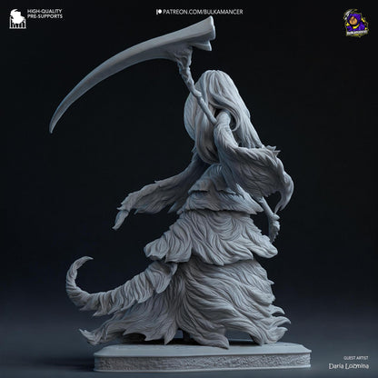 Half-Dragon Maiden | Resin Garage Kit Sculpture Anime Video Game Fan Art Statue | Bulkamancer Sculpts