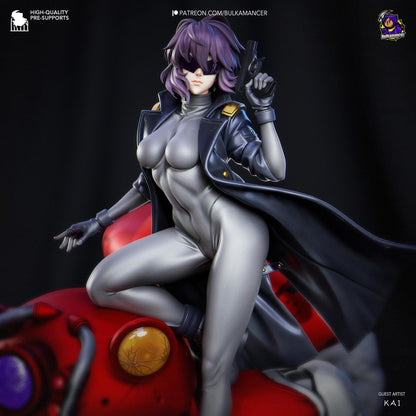 Cyber Ghost | Resin Garage Kit Sculpture Anime Video Game Fan Art Statue | Bulkamancer Sculpts