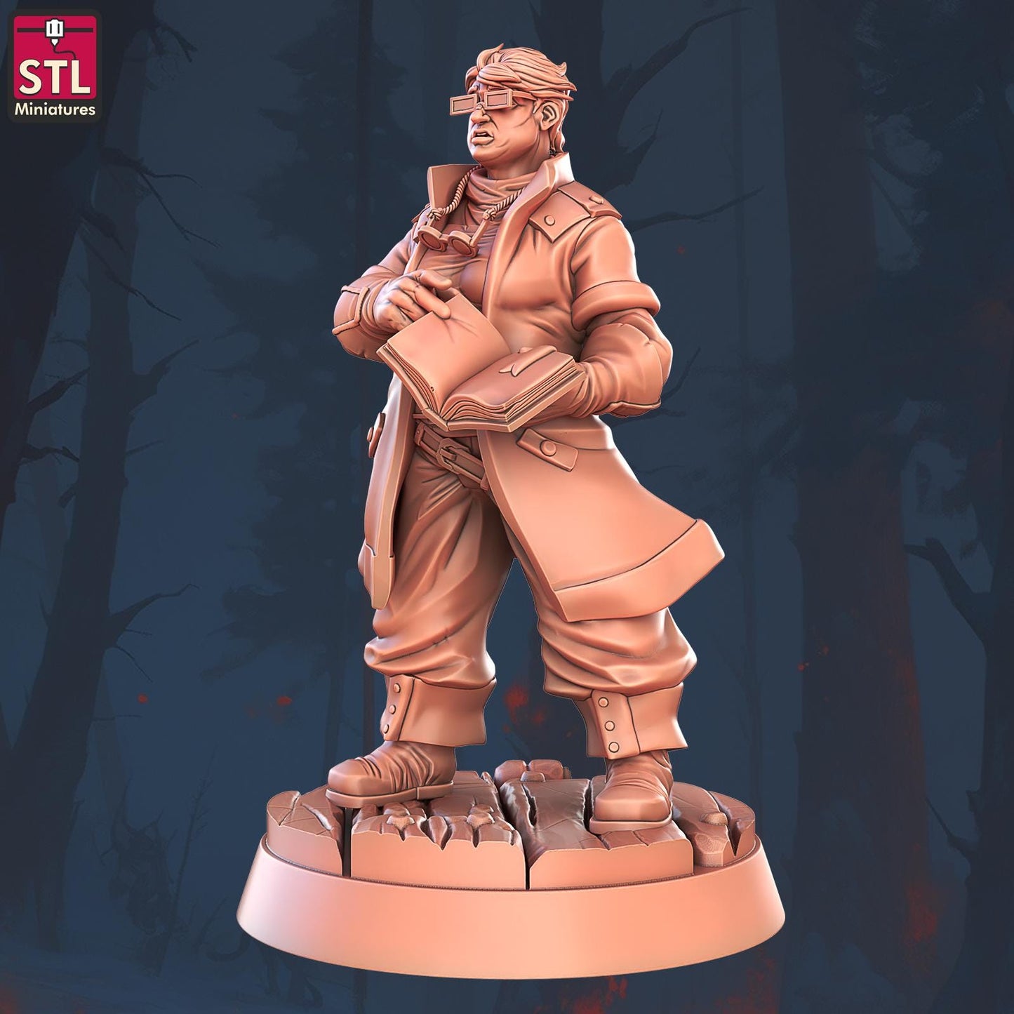 Book and Tomes NPC Set | Tabletop Scale | D&D TTRPG Miniature | STL Miniatures