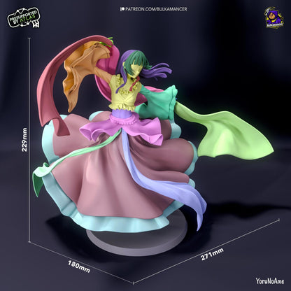 Dancing Healer | Resin Garage Kit Sculpture Anime Video Game Fan Art Statue | Bulkamancer Sculpts