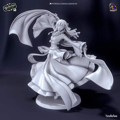 Dancing Healer | Resin Garage Kit Sculpture Anime Video Game Fan Art Statue | Bulkamancer Sculpts