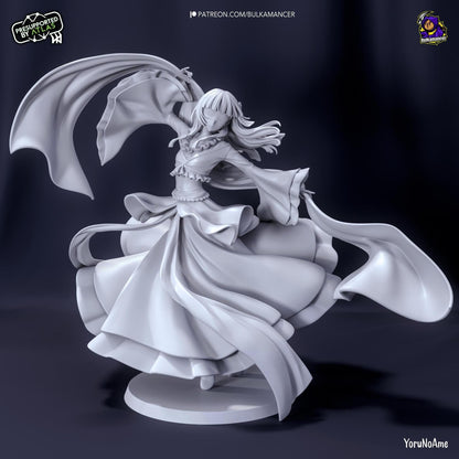 Dancing Healer | Resin Garage Kit Sculpture Anime Video Game Fan Art Statue | Bulkamancer Sculpts