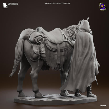 Destined Kindling | Resin Garage Kit Sculpture Anime Video Game Fan Art Statue | Bulkamancer Sculpts