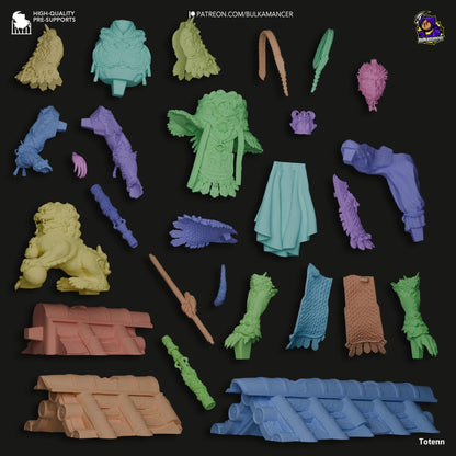 Destined One | Resin Garage Kit Sculpture Anime Video Game Fan Art Statue | Bulkamancer Sculpts